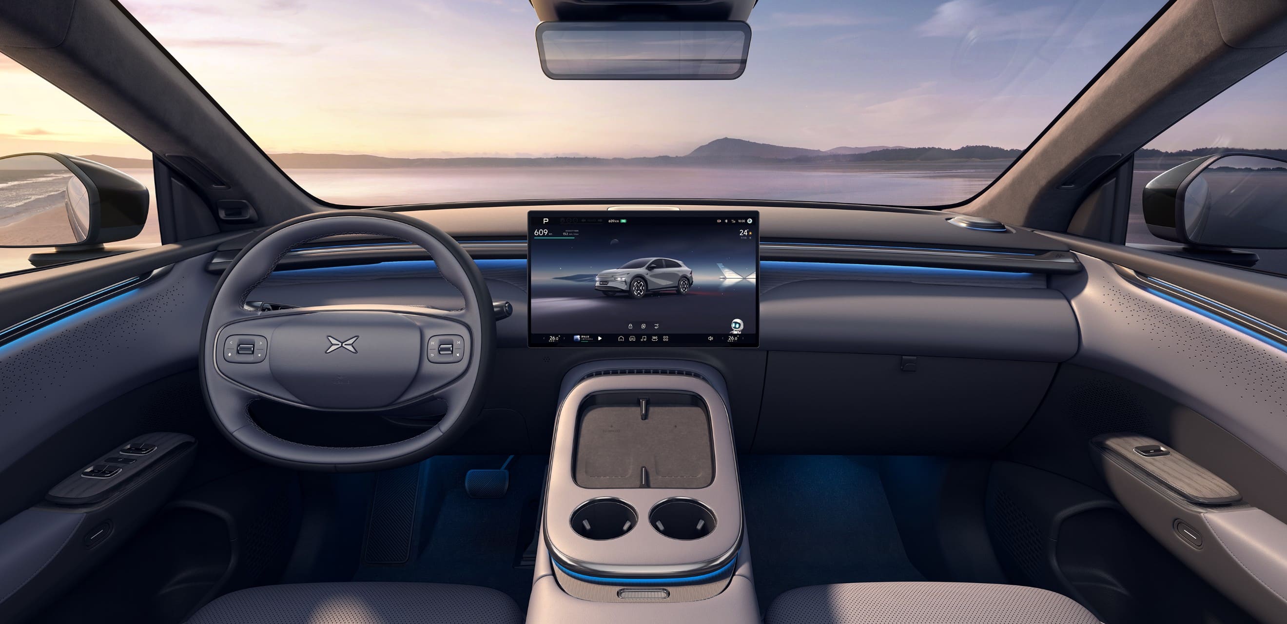 Електромобілі X-Peng G7 з Китаю 360